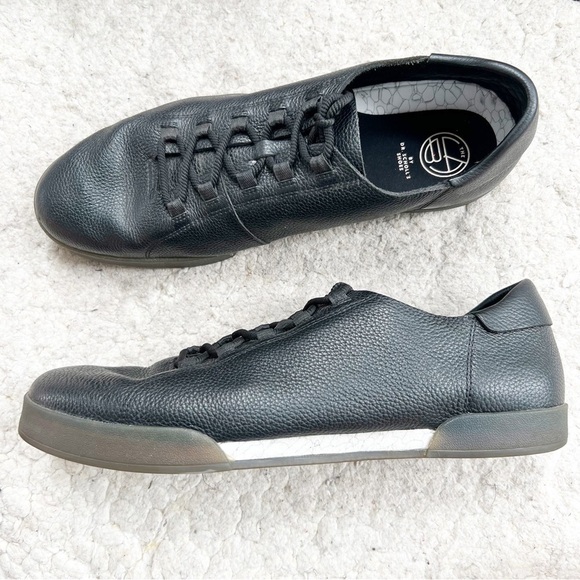 Dr. Scholl's Other - Dr. Scholl's Shoes Men's Pebble Black Leather Nikola Sneakers Size 12M